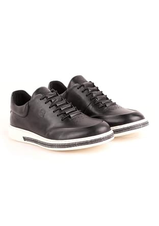 H1047 Ea Eva Antik Erkek Siyah Casual Ayakkabı - 3