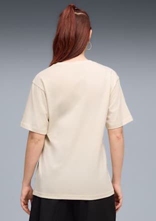 69182187 Kadın Beyaz Baskılı T-shirt - 2