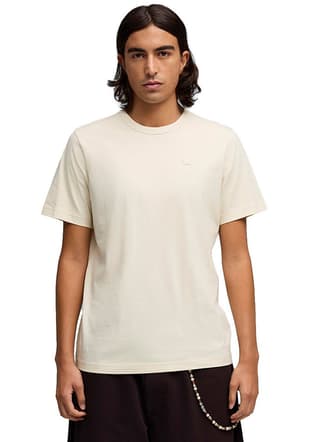 69570387 Erkek Beyaz Baskılı T-shirt - 1