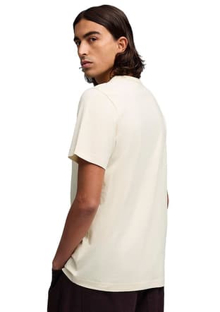 69570387 Erkek Beyaz Baskılı T-shirt - 2