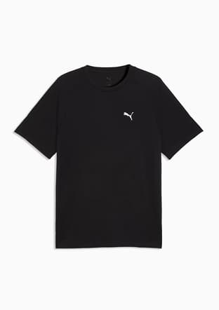 69218901 Erkek Siyah Baskılı T-shirt - 3