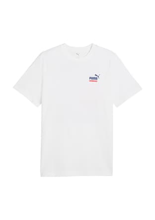 69178002 Erkek Beyaz Baskılı T-shirt - 1