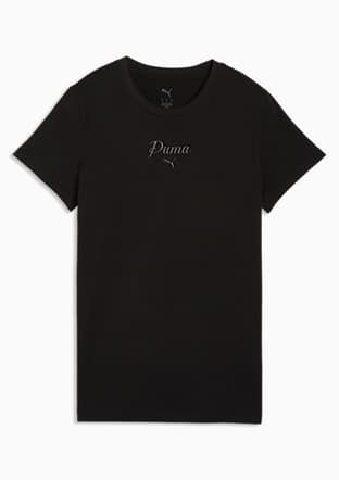 69176001 Kadın Siyah Baskılı T-shirt - 3