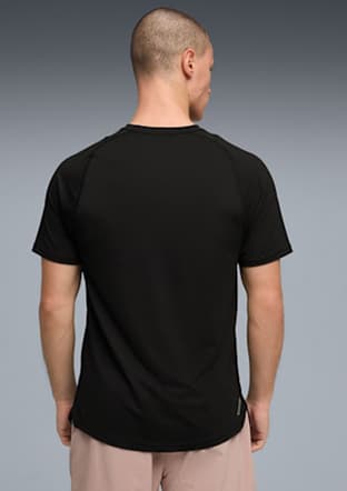 52854001 Erkek Siyah Baskılı T-shirt - 2