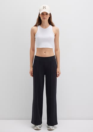 M1011156-900 Kadın Siyah Pantolon - 2