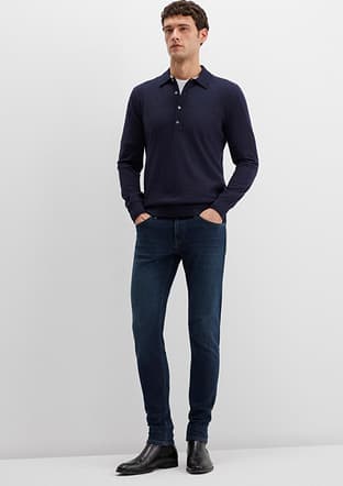 M0042490825 Erkek Jean Pantolon - 1