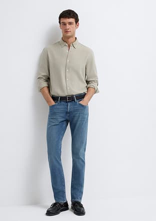 M00422A1728 Erkek Jean Pantolon - 1