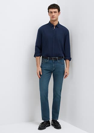 M00351A1735 Erkek Jean Pantolon - 1