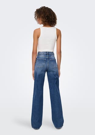 15360756 Kadın Mavi Jean Pantolon - 3