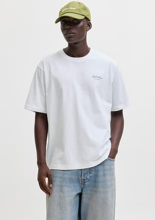12287990 Erkek Baskılı T-Shirt - 1