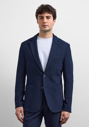 B35W50035 Erkek Lacivert Ceket - 1
