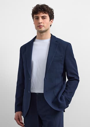 B35W50035 Erkek Lacivert Ceket - 3