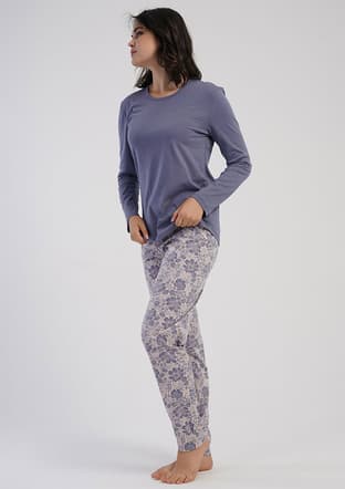 5033451477 Kadın Füme Pijama - 2
