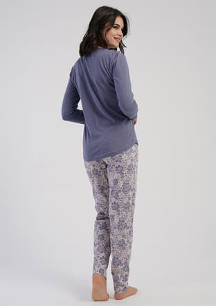 5033451477 Kadın Füme Pijama - 3