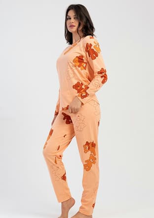 5040151111 Kadın Pembe Pijama - 1