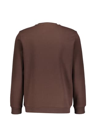 Sw2013700029 Erkek Kahverengi Sweatshirt - 2