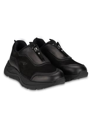 Monet-G Zenne Spor A Kadın Siyah Sneaker - 2