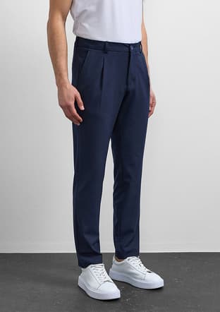 B35W31008 Erkek Lacivert Pantolon - 3