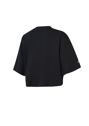 Wnt1639-Bk Kadın Siyah Baskılı T-shirt - 2