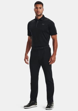 1290140-001 Erkek Siyah Polo Yaka T-shirt - 3
