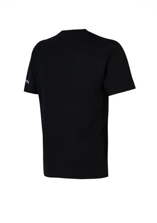 Mnt1644-Bk Erkek Siyah Baskılı T-shirt - 2