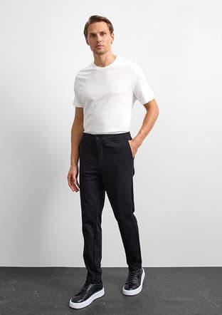 B35W34021 Erkek Siyah Pantolon - 1