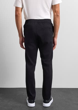 B35W34021 Erkek Siyah Pantolon - 3