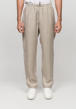 Joe04300 Erkek Bej Jean Pantolon - 1