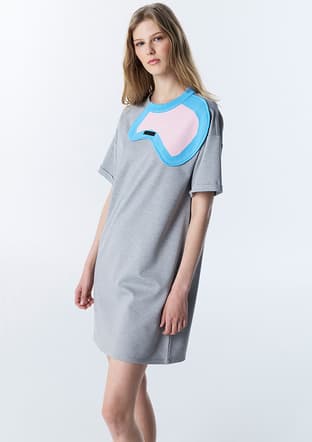 Ts1260002227 Kadın Gri Elbise - 3