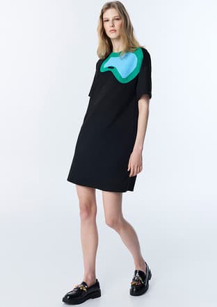 Ts1260002227 Kadın Siyah Elbise - 2