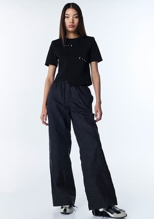 Ts1260070090 Kadın Siyah Basic T-shirt - 2