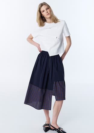 Ts1260070090 Kadın Beyaz Basic T-shirt - 2