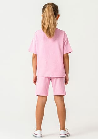 Rp3802-G Kız Çocuk Pembe Pijama - 2