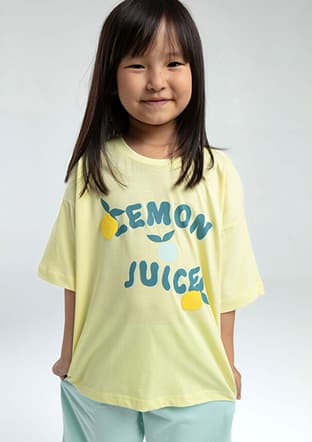 Rp3620-G Kız Çocuk Sarı Pijama - 3