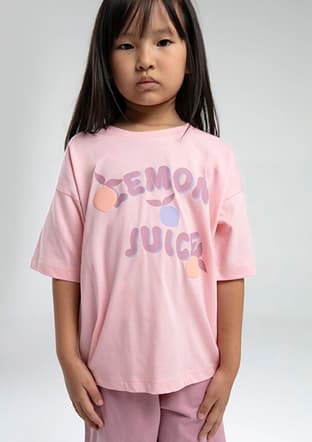Rp3620-G Kız Çocuk Turuncu Pijama - 3