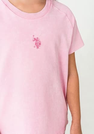 Us2529-G Kız Çocuk Pembe Eşofman - 3