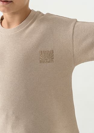 Rp3725-2 Erkek Çocuk Bej Pijama - 3