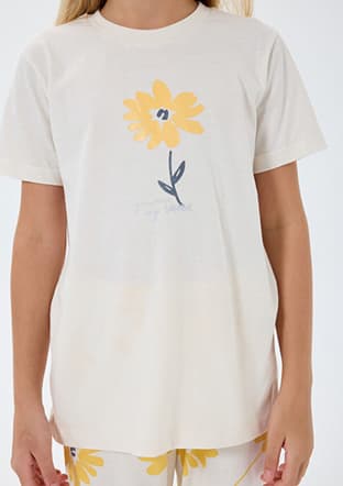 Rp3785-2 Kız Çocuk Beyaz Pijama - 3