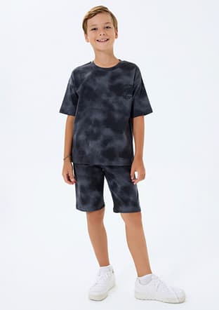 Rp3730-2 Erkek Çocuk Füme Pijama - 1