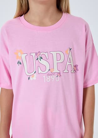 Us2503-G Kız Çocuk Pembe Pijama - 3