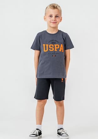 Us2430-4 Erkek Çocuk Füme Pijama - 2