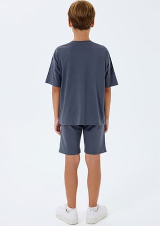Rp3752-2 Erkek Çocuk Füme Pijama - 2