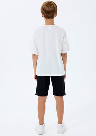 Rp3752-2 Erkek Çocuk Beyaz Pijama - 2