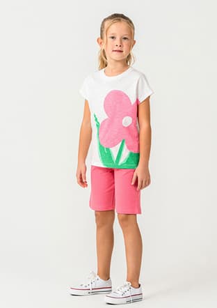 Rp3801-2 Kız Çocuk Pembe Pijama - 1