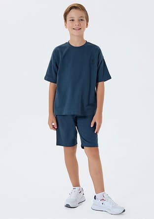 Us2435-G Erkek Çocuk Gri Pijama - 1