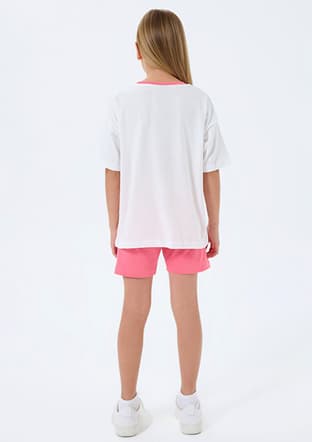 Rp3799-2 Kız Çocuk Beyaz Pijama - 2