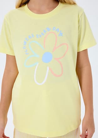 Rp3795-2 Kız Çocuk Sarı Pijama - 3