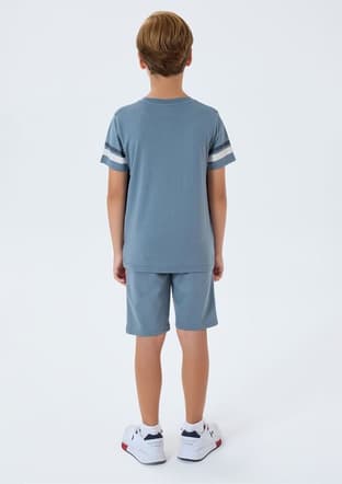 Us2409-G Erkek Çocuk Gri Pijama - 2