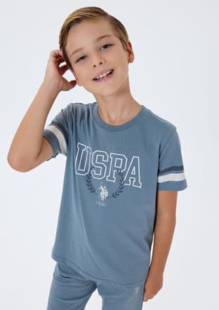 Us2409-G Erkek Çocuk Gri Pijama - 3