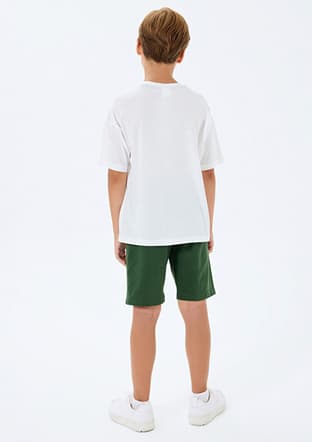 Rp3739-2 Erkek Çocuk Beyaz Pijama - 2